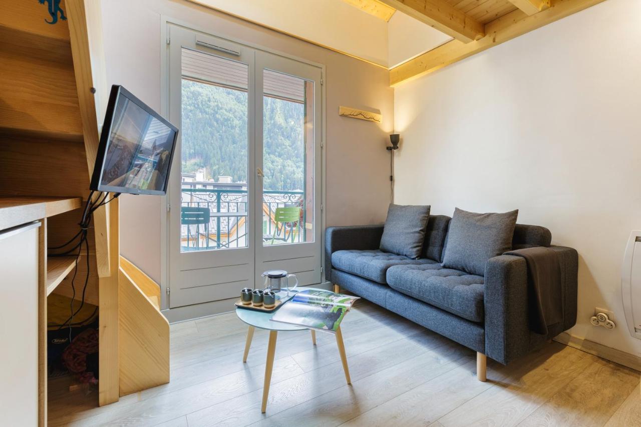 Central Duplex Apartment - Blanc Neige - Happy Rentals シャモニー エクステリア 写真